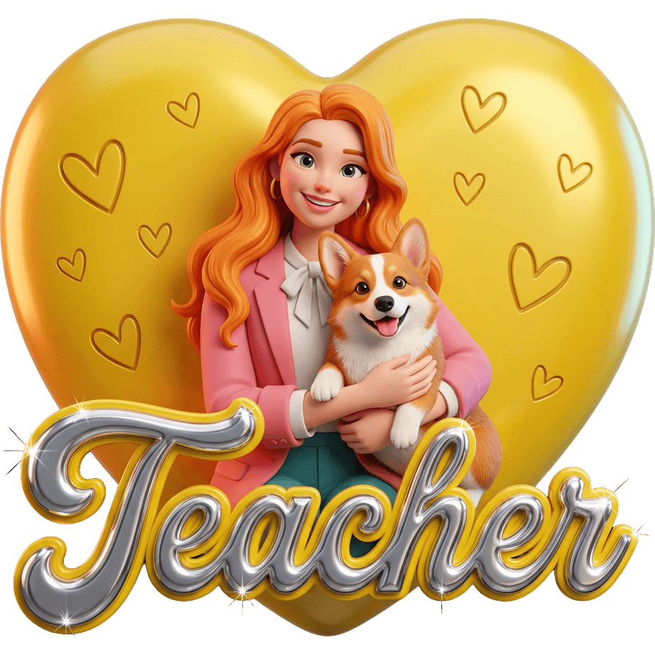 Corgi Teacher TikTok LIVE gift