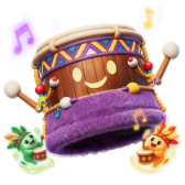 Fuzzy Drum TikTok LIVE gift