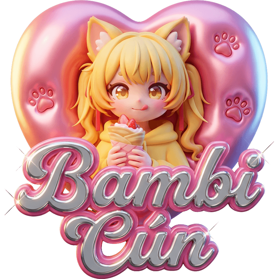 Bambi Cún Dâu Tây TikTok LIVE gift