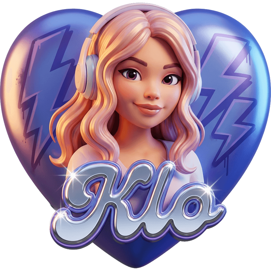 Klo en Grande TikTok LIVE gift
