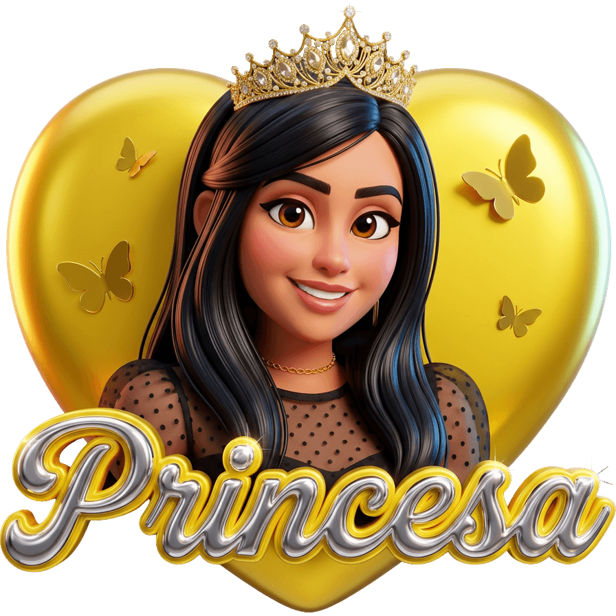 Princesa Dourada TikTok LIVE gift