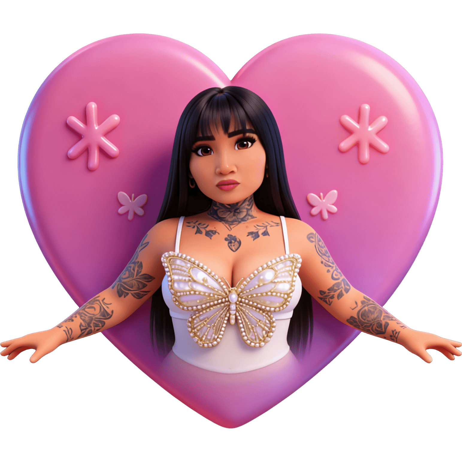 Medusa Borboleta TikTok LIVE gift