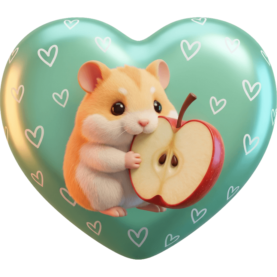 Hamsters Apple TikTok LIVE gift