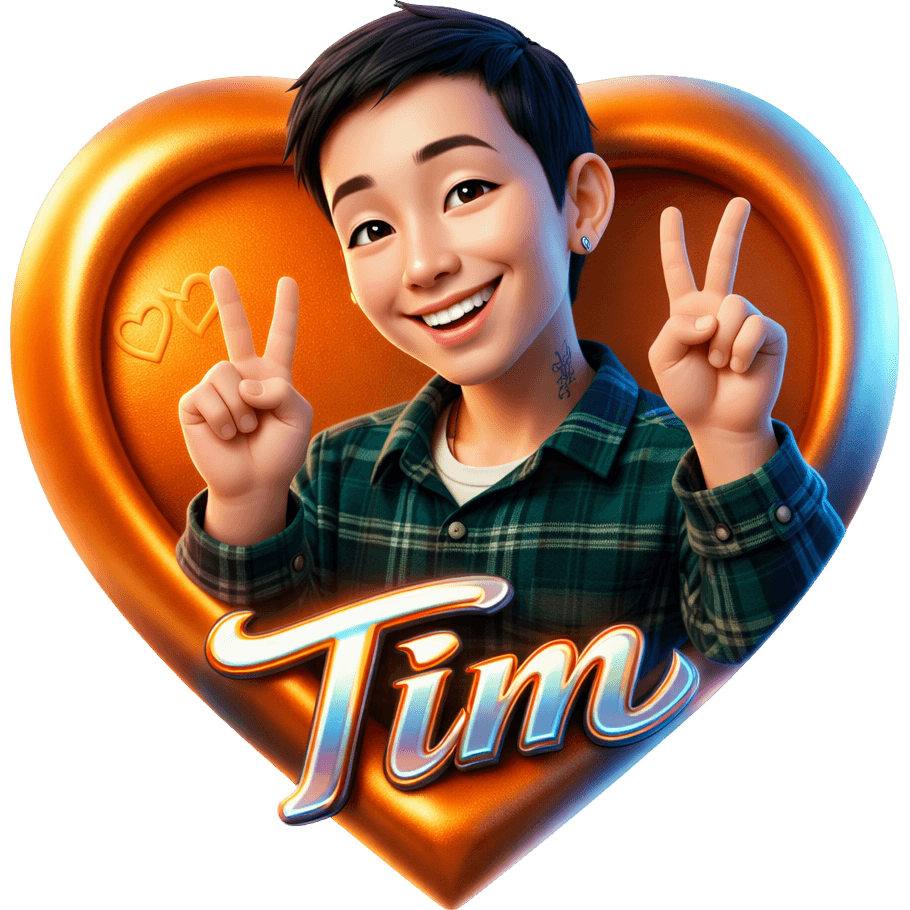 Tim Peace Sign TikTok LIVE gift