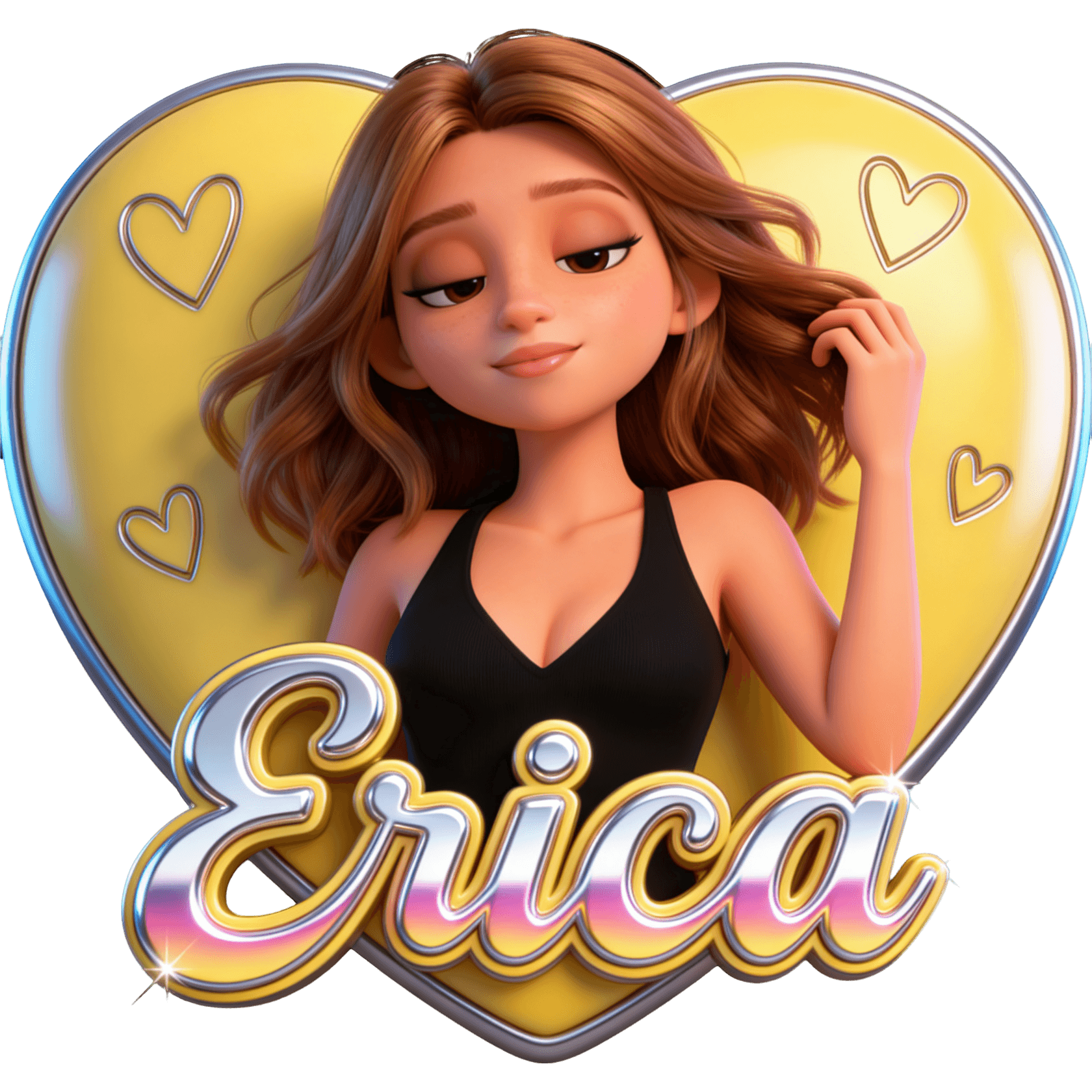 Erica Coração TikTok LIVE gift