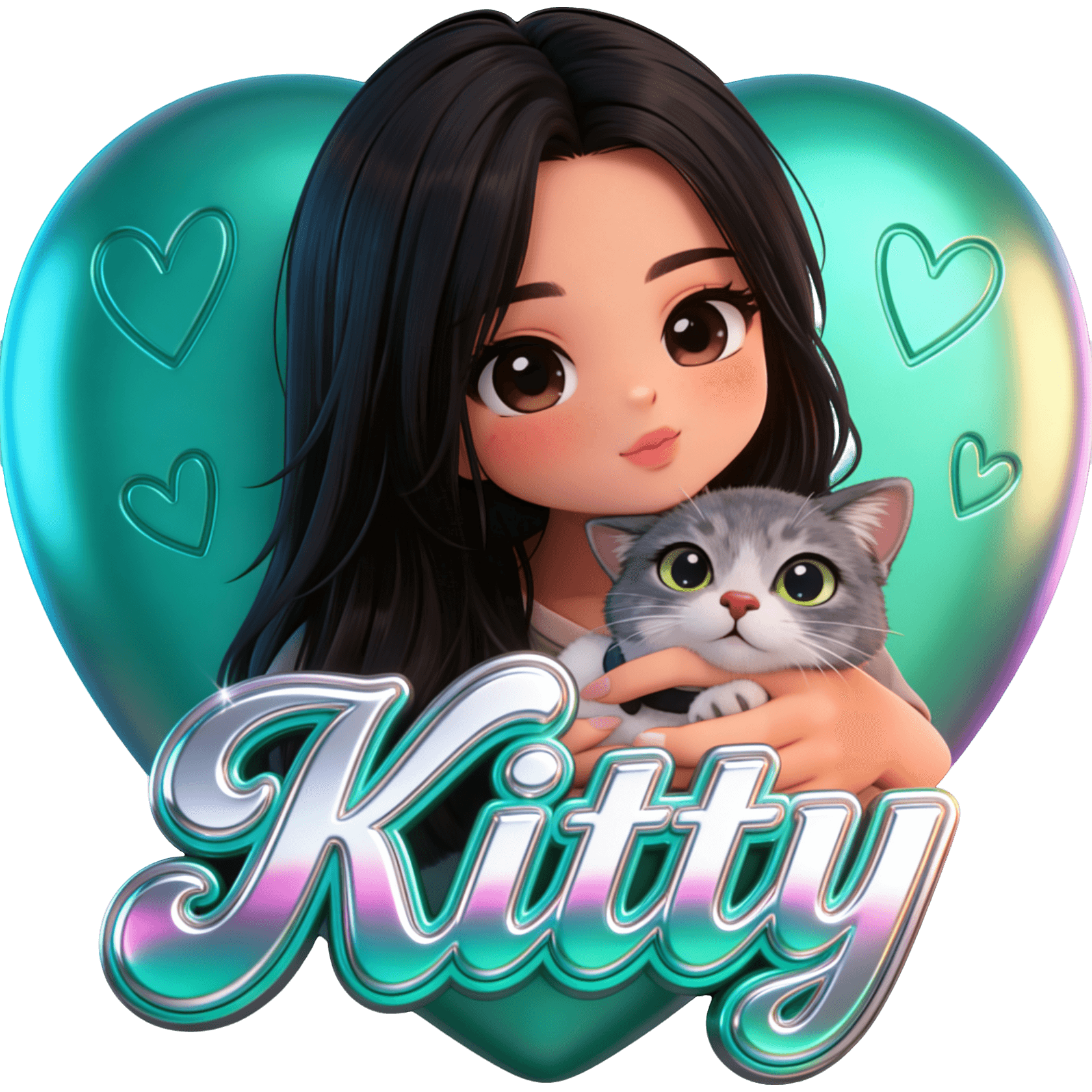 Kitty hug TikTok LIVE gift