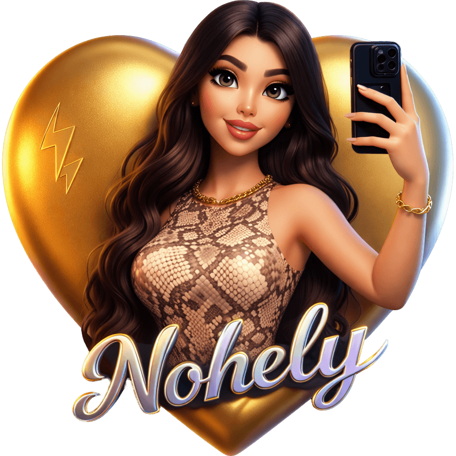 Selfie Nohely TikTok LIVE gift