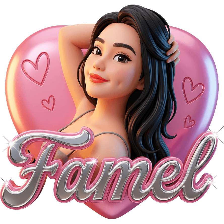Famel Pink TikTok LIVE gift
