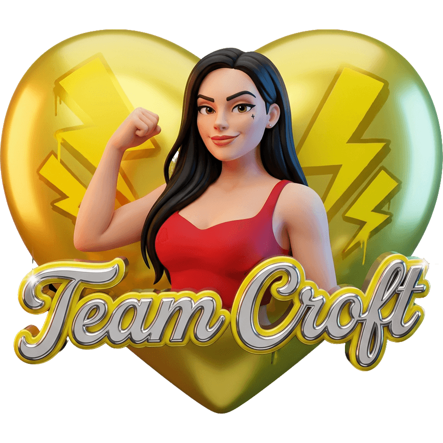 Team Croft Gold TikTok LIVE gift