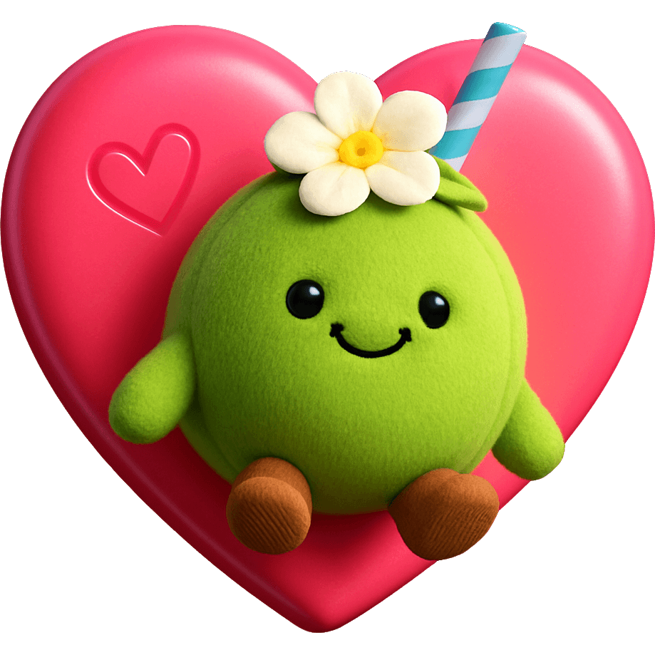 Coconut heart TikTok LIVE gift