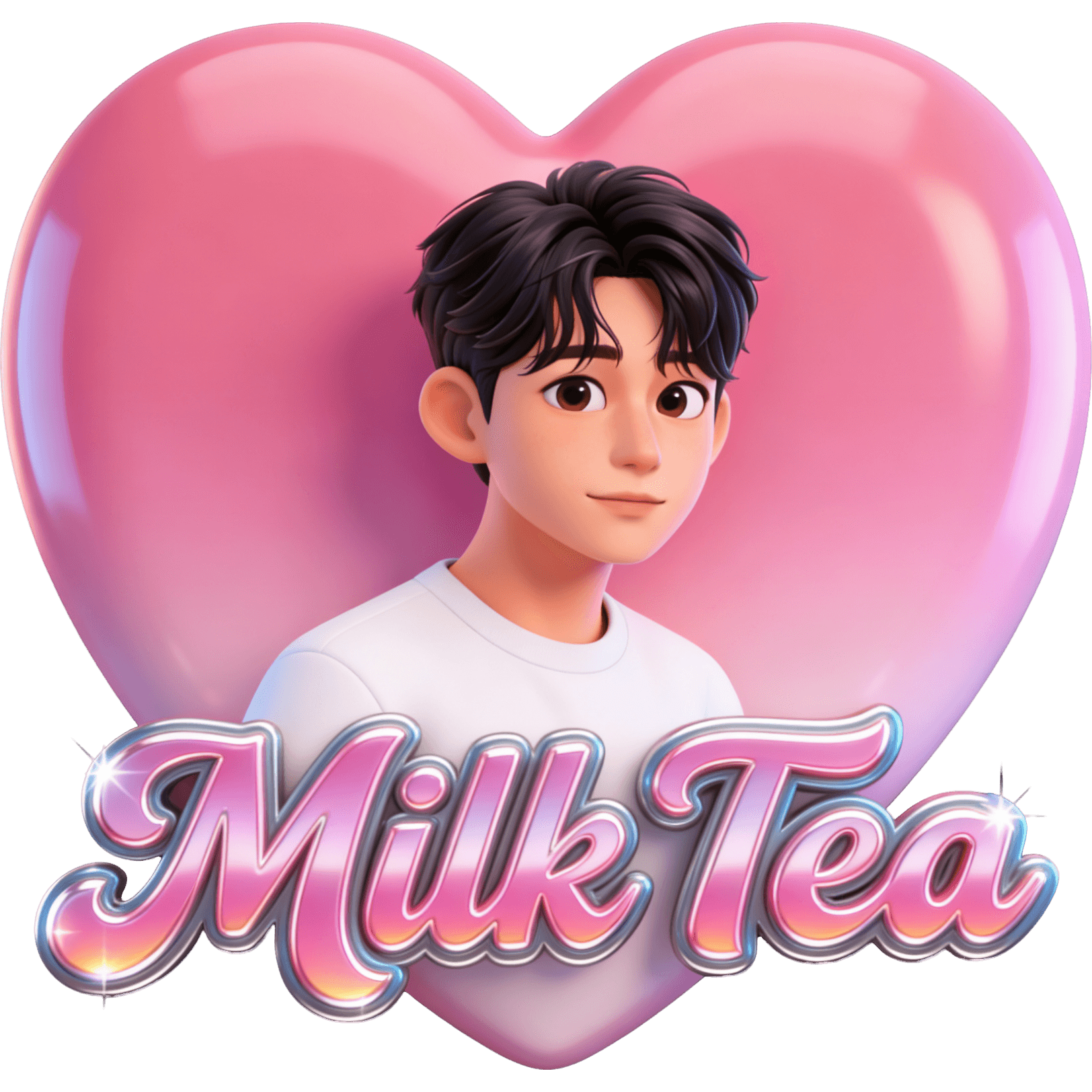 Milk tea heart TikTok LIVE gift