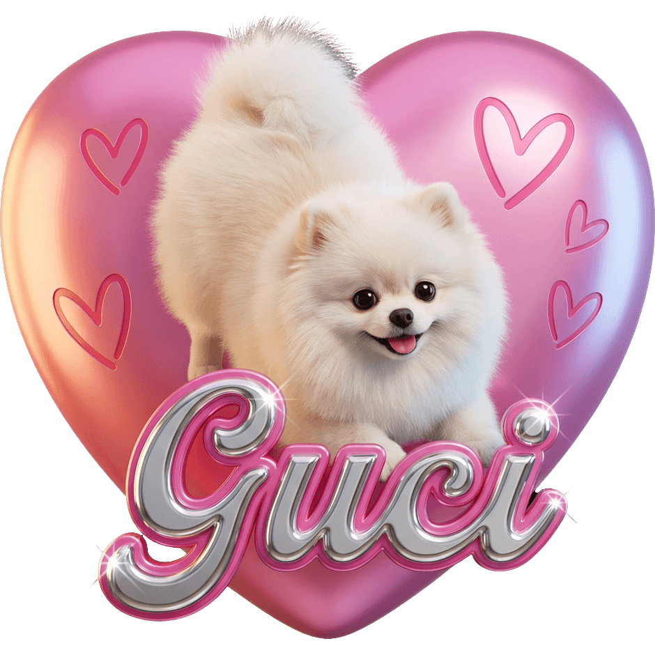 Pomeranian Guci TikTok LIVE gift