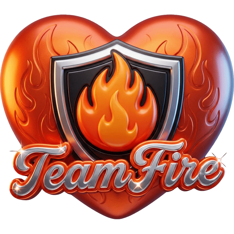Escudo TeamFire TikTok LIVE gift