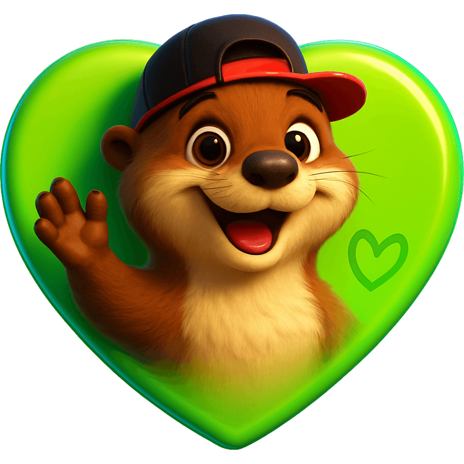 Otter luvs TikTok LIVE gift