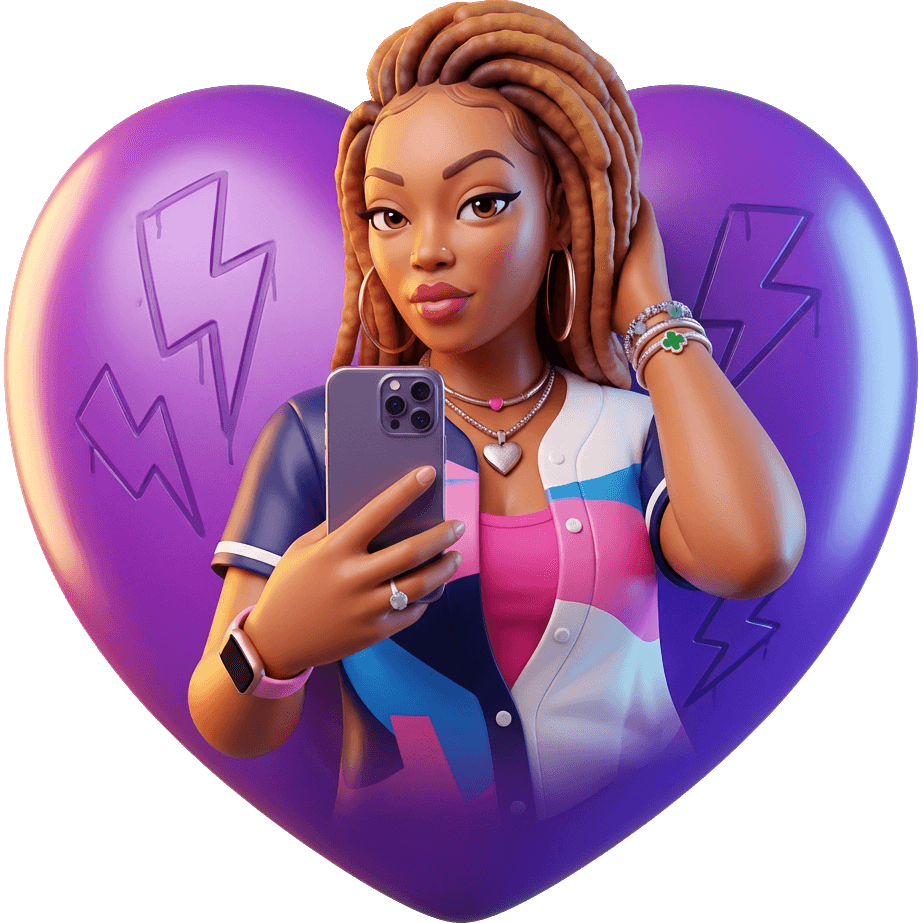 Purple Queen TikTok LIVE gift