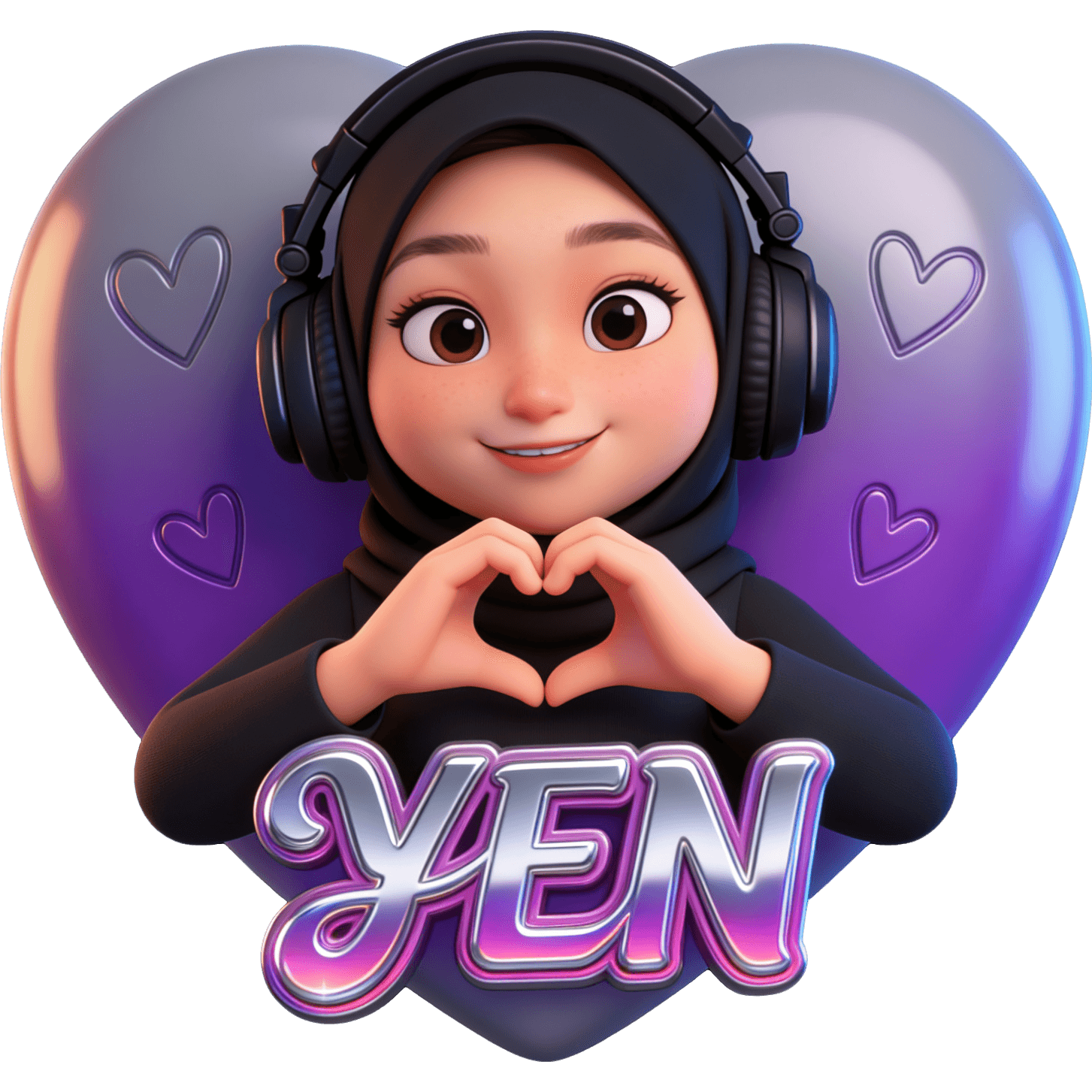 Yen comel TikTok LIVE gift