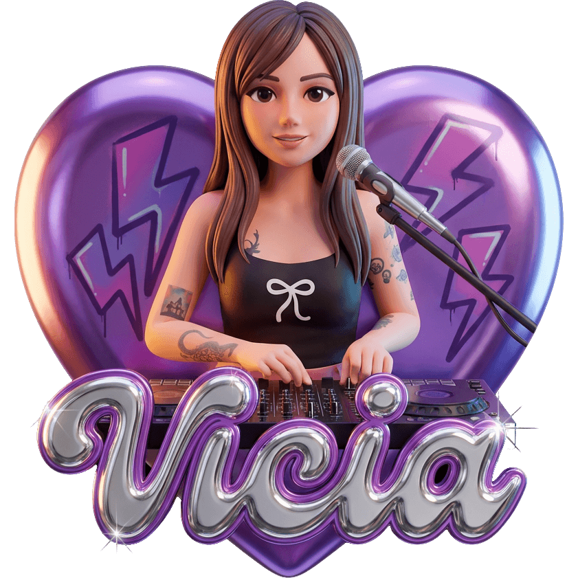 Purple Vicia TikTok LIVE gift