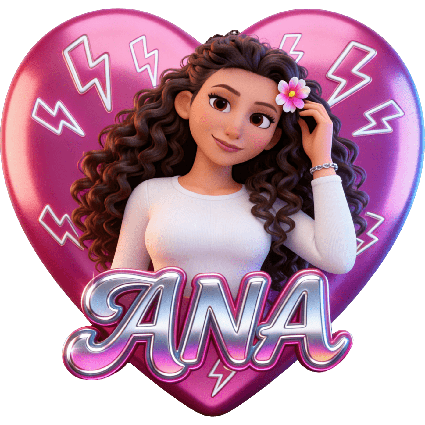 ANA Curly TikTok LIVE gift