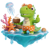 Tiny Diny in Sea TikTok LIVE gift