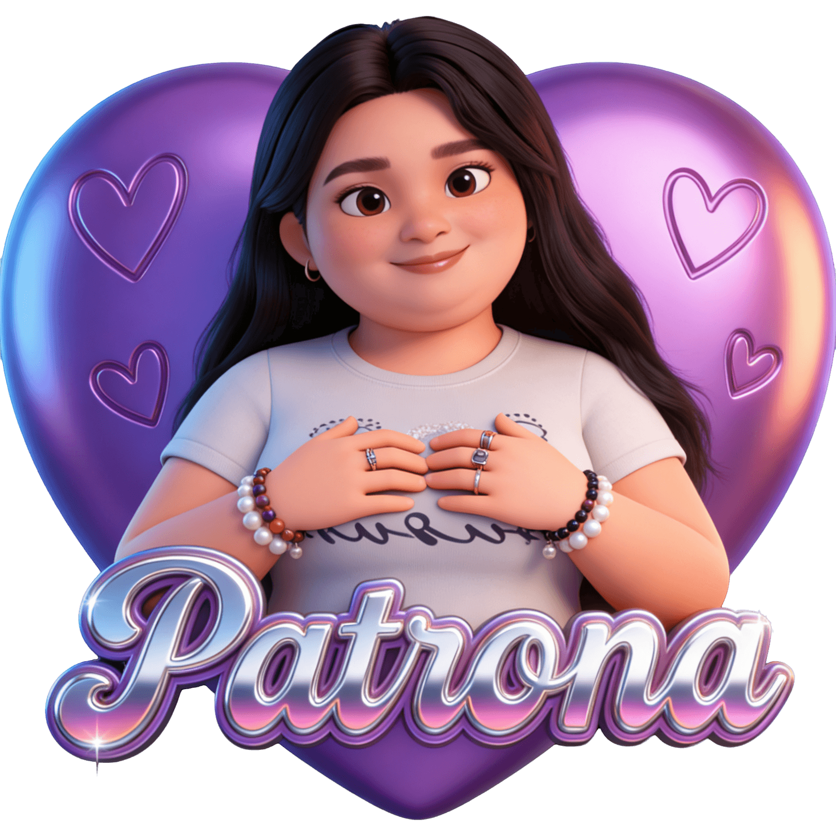 Patrona Púrpura TikTok LIVE gift