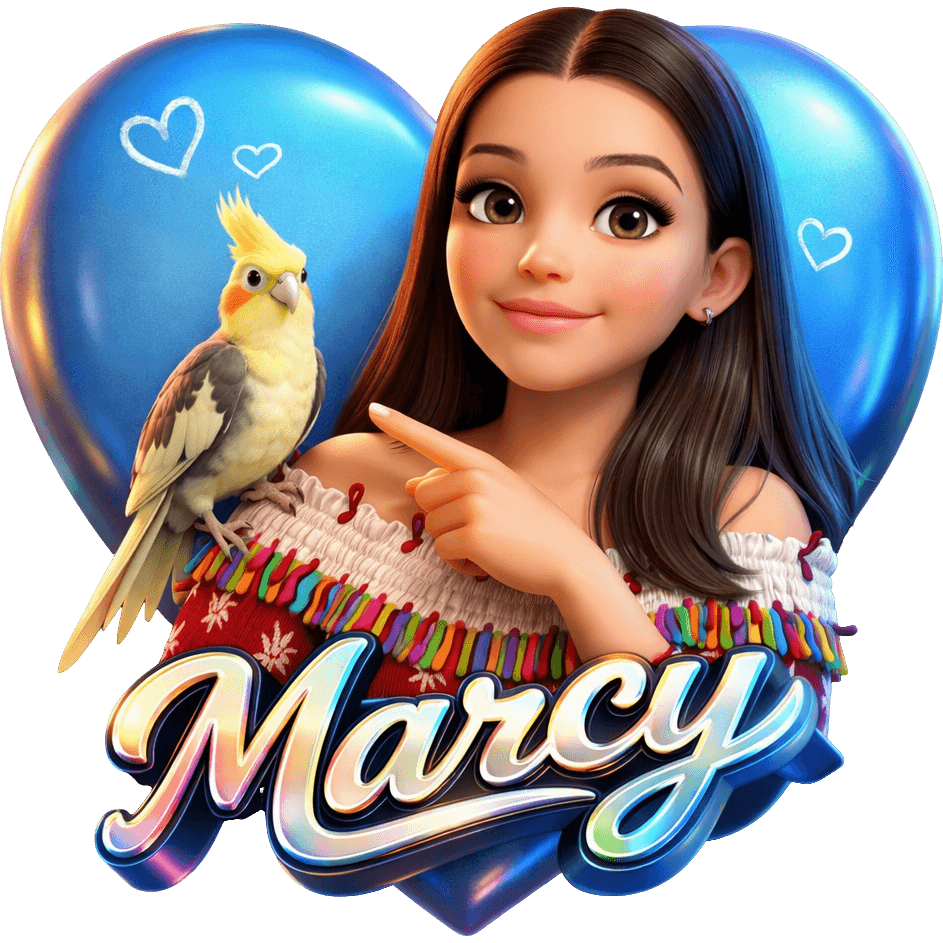 Calopsita Marcy TikTok LIVE gift
