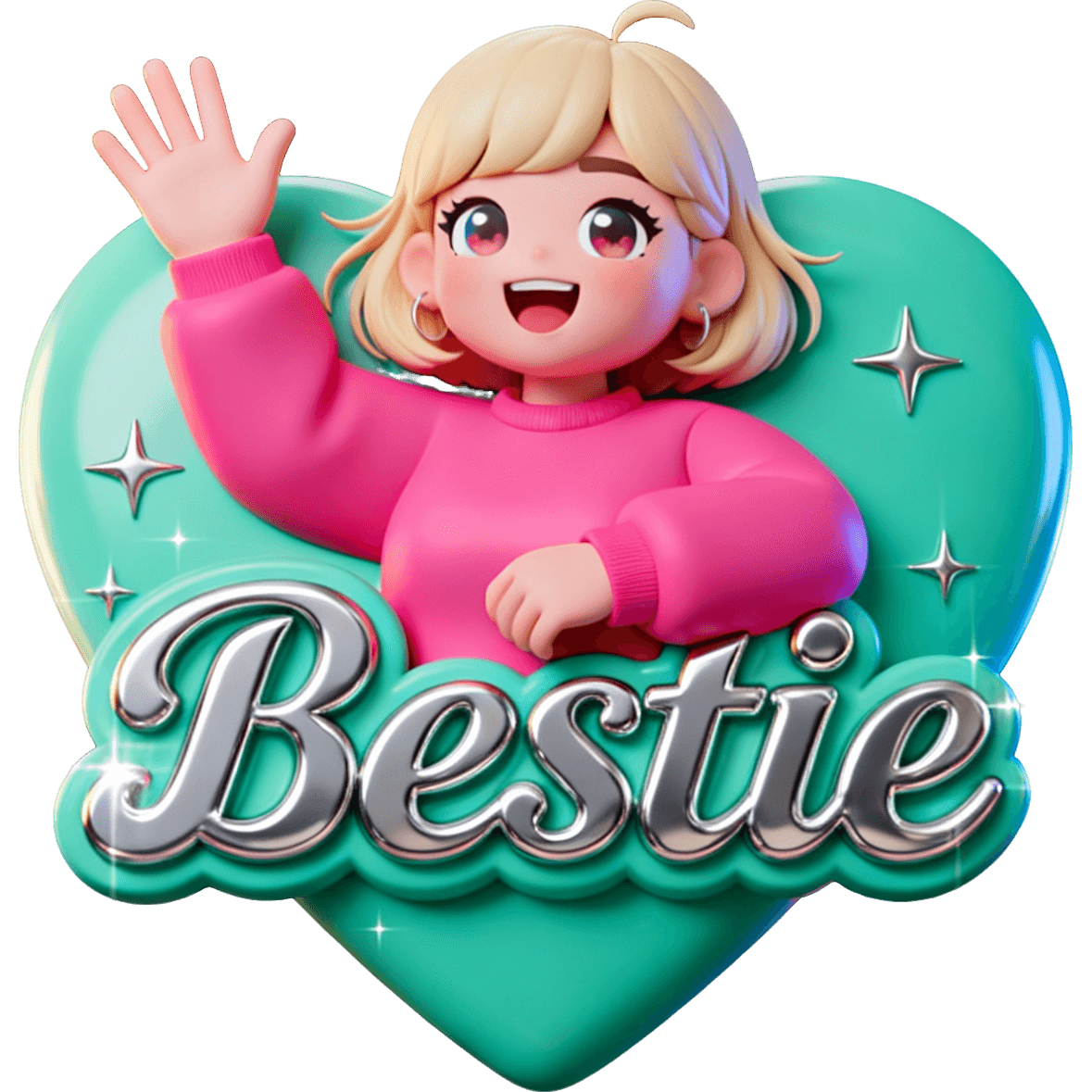 Pink Bestie TikTok LIVE gift