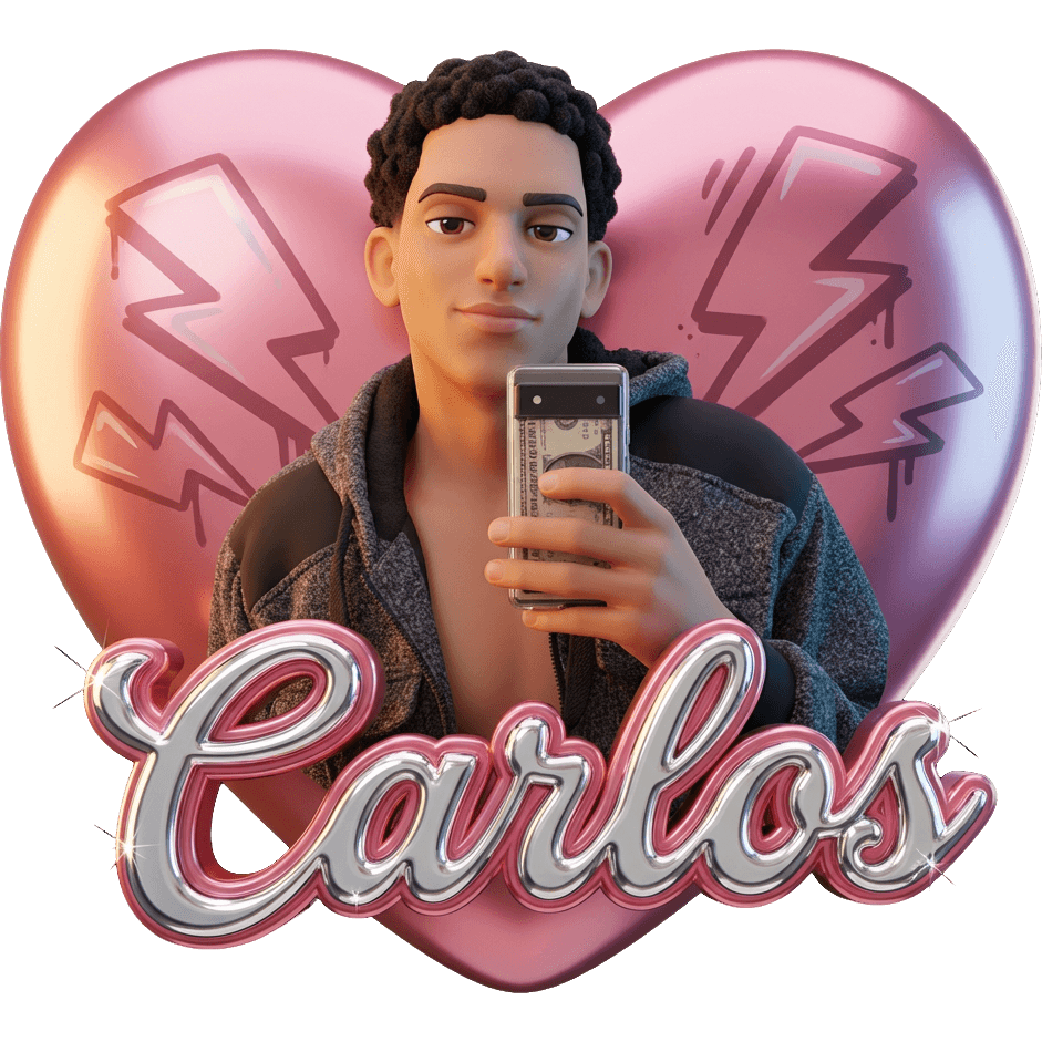 Carlos Selfie TikTok LIVE gift