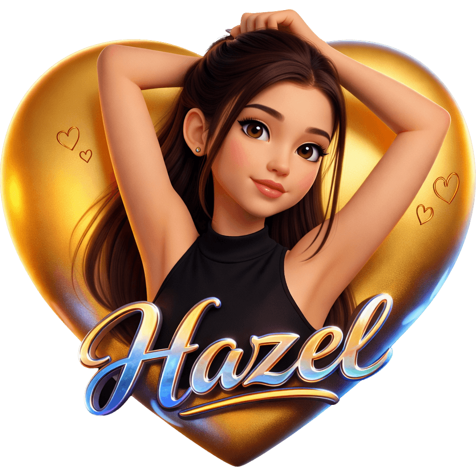 Pose da Hazel TikTok LIVE gift