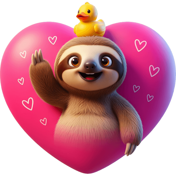 Sloth Hooray TikTok LIVE gift