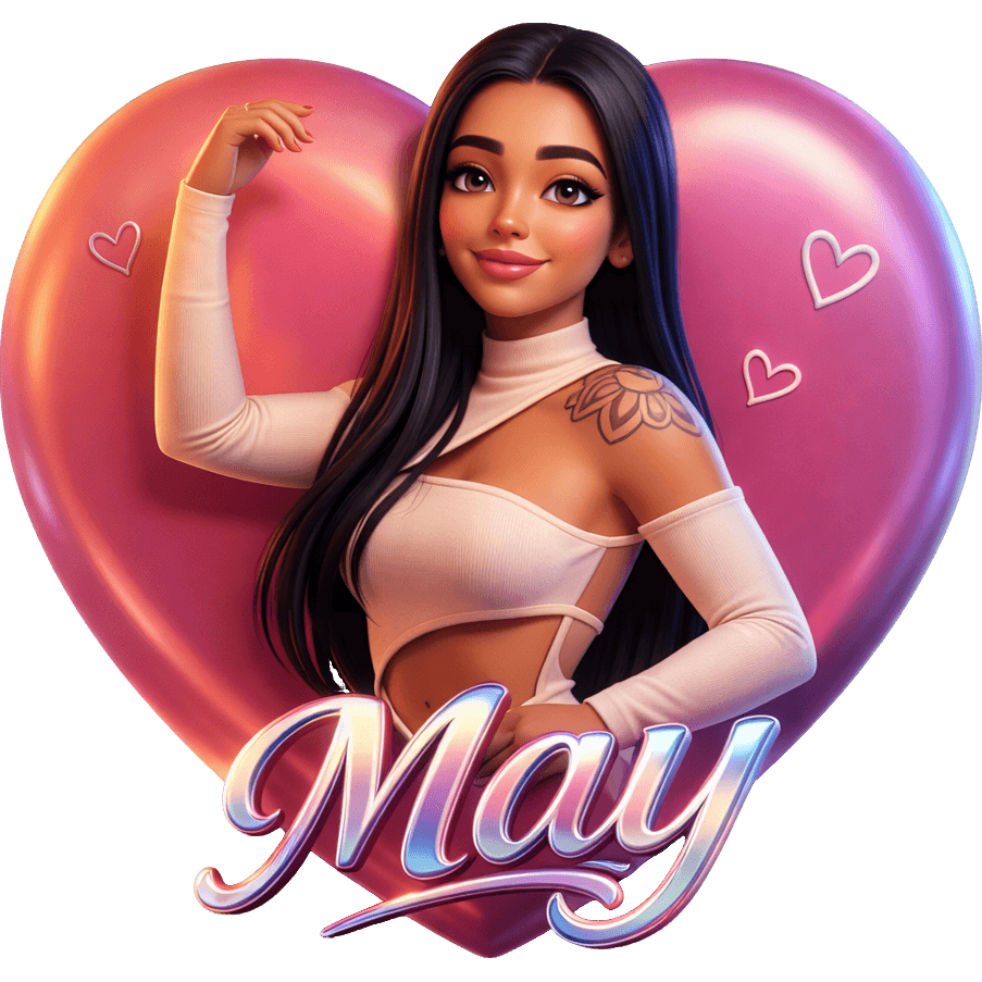 Pose da May TikTok LIVE gift