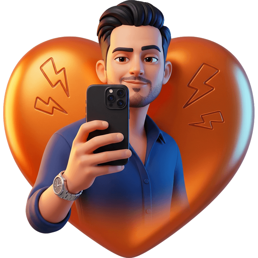 Cute guy TikTok LIVE gift
