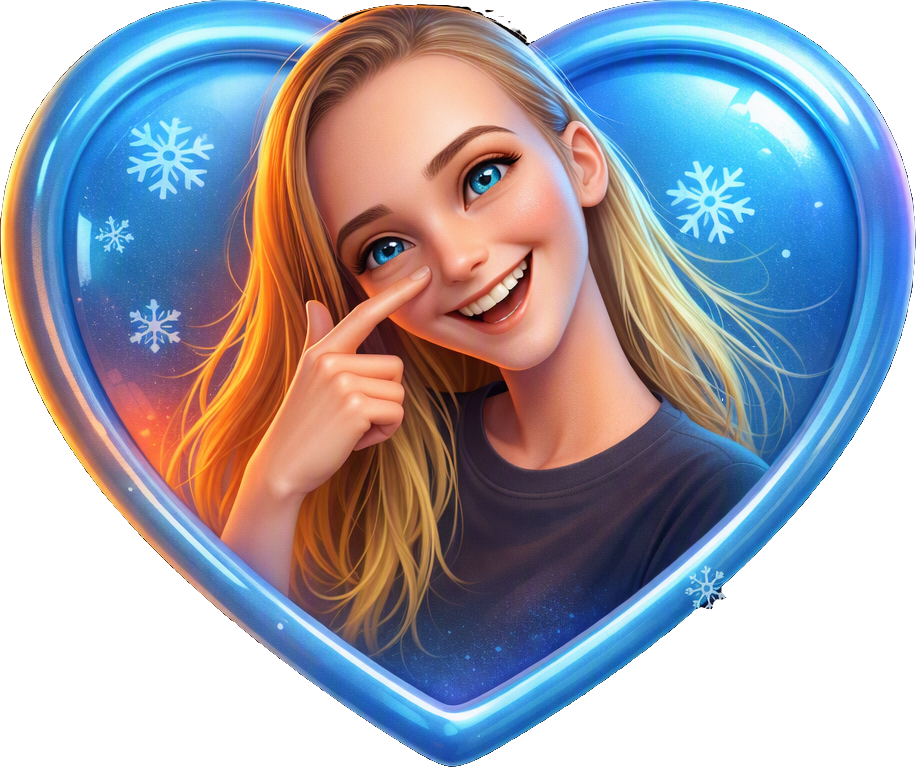 Snowflake Wink TikTok LIVE gift