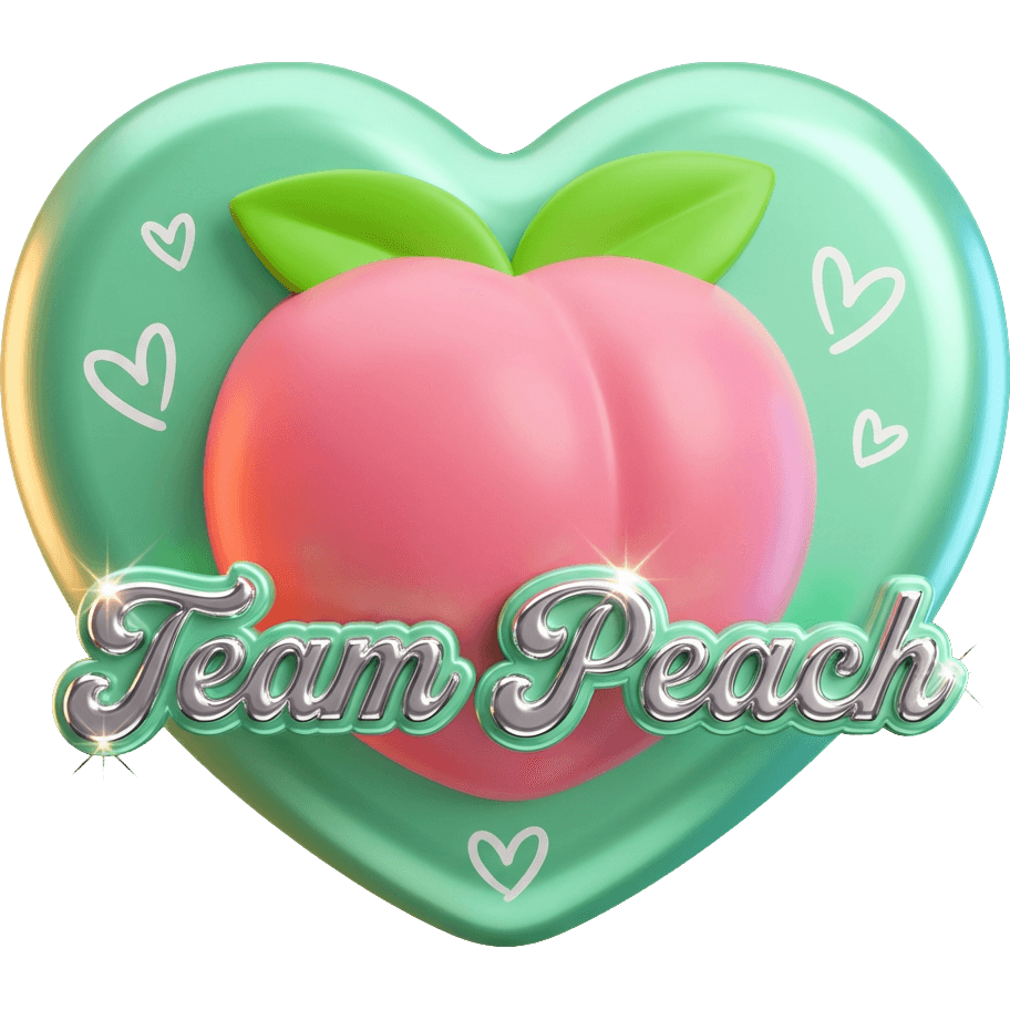 Team Peach TikTok LIVE gift