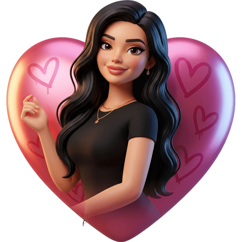 Aria em Rosa TikTok LIVE gift