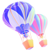Shiny Air Balloon TikTok LIVE gift