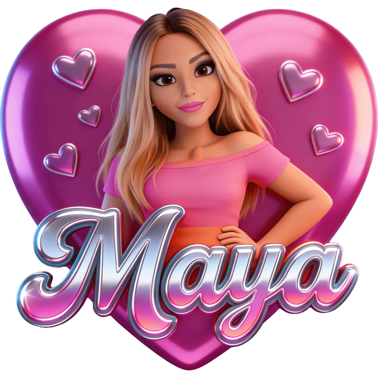 Maya Pose TikTok LIVE gift