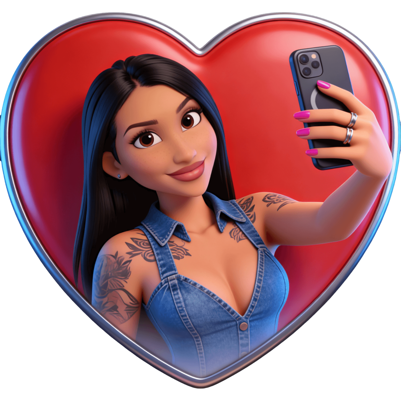 QueenieVi Selfie TikTok LIVE gift