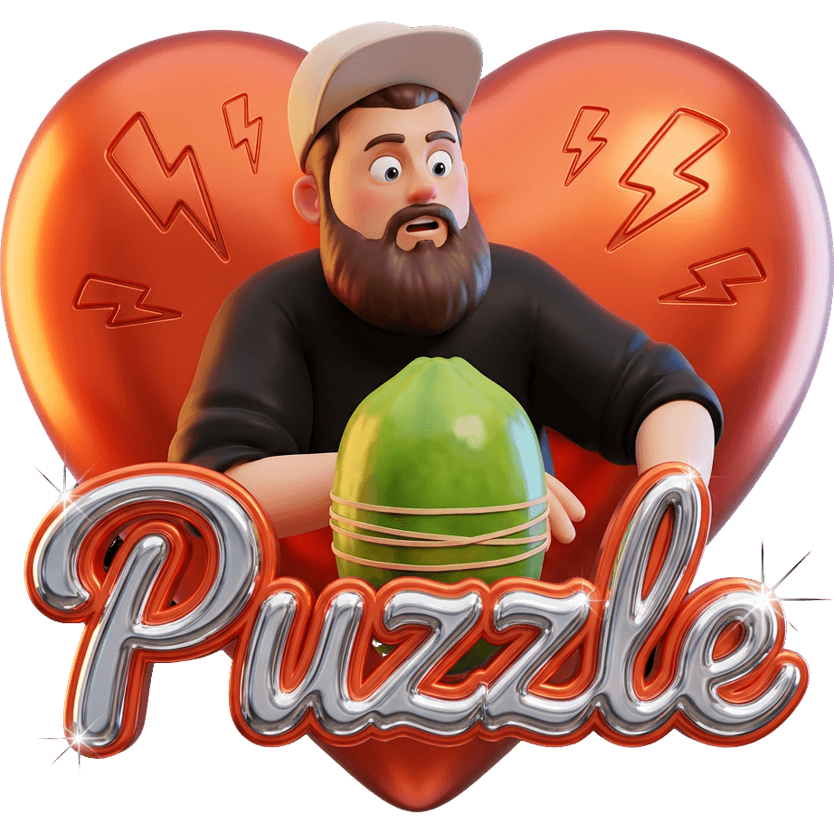 Puzzle Papaya TikTok LIVE gift