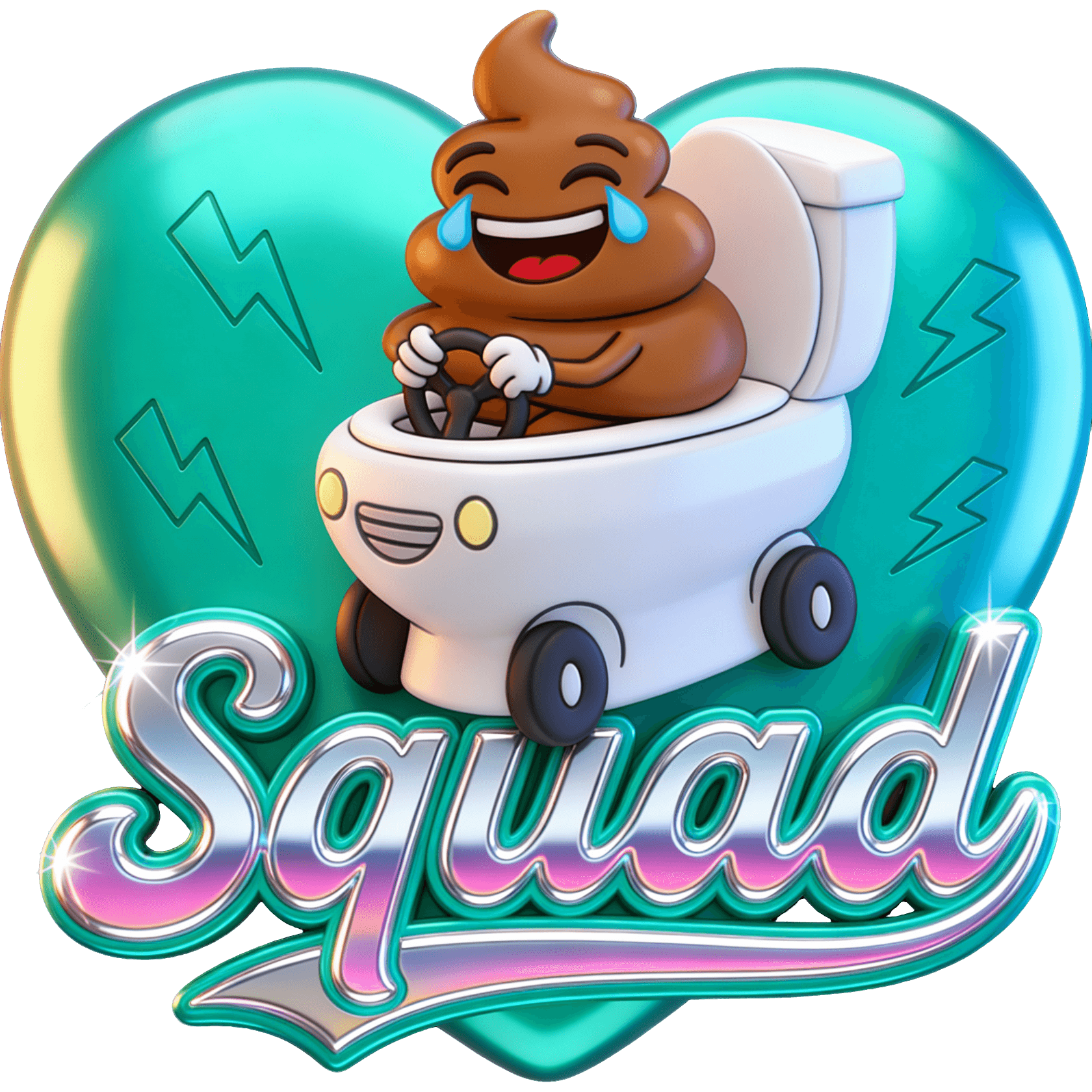 Poop Squad Cart TikTok LIVE gift