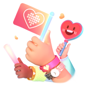 Hands Up TikTok LIVE gift