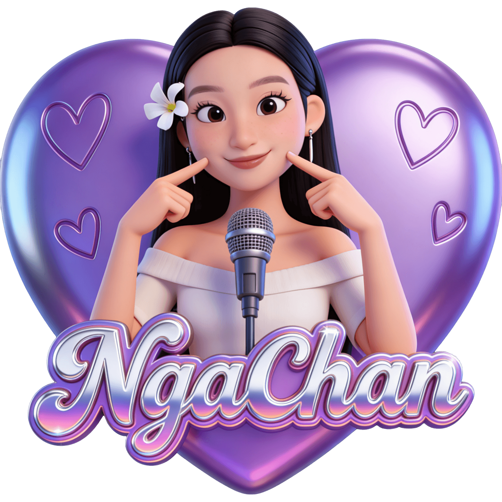 NgaChan Nụ Cười TikTok LIVE gift