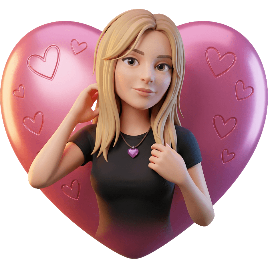Ciondolo Rosa TikTok LIVE gift