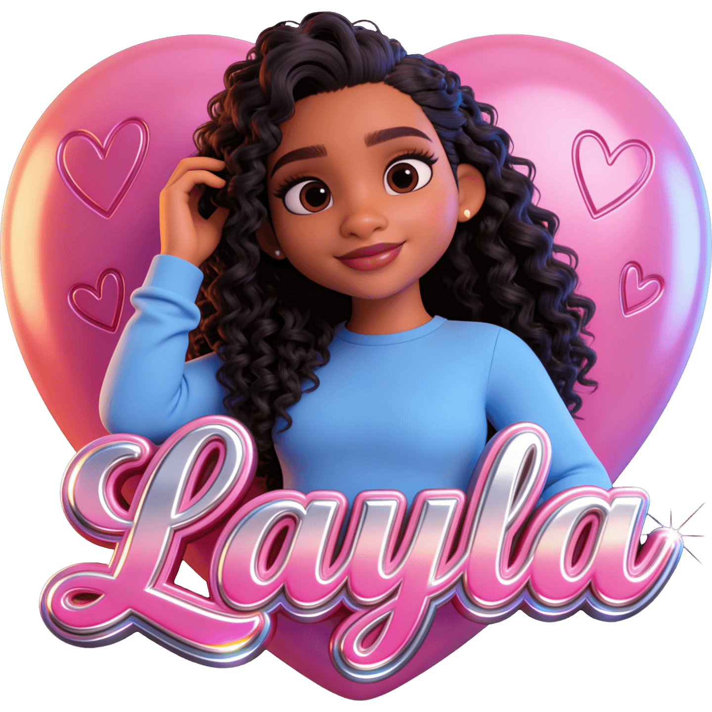 Layla Cacheada TikTok LIVE gift