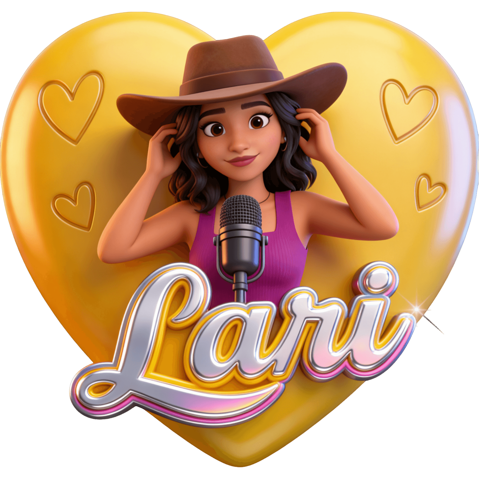 Lari do Chapéu TikTok LIVE gift