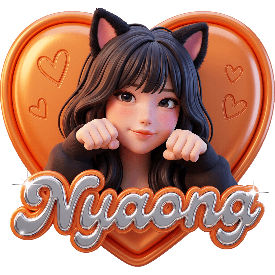 nyaong cute TikTok LIVE gift