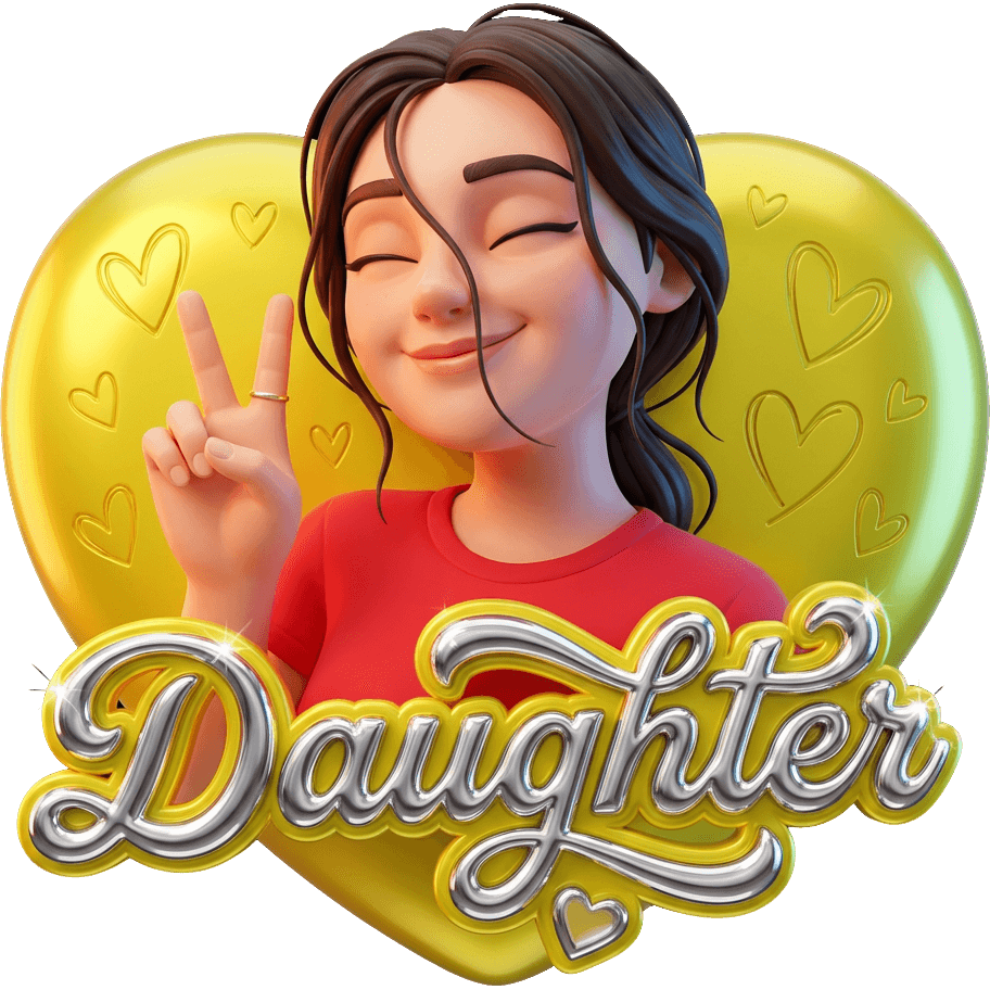 Daughter Red TikTok LIVE gift