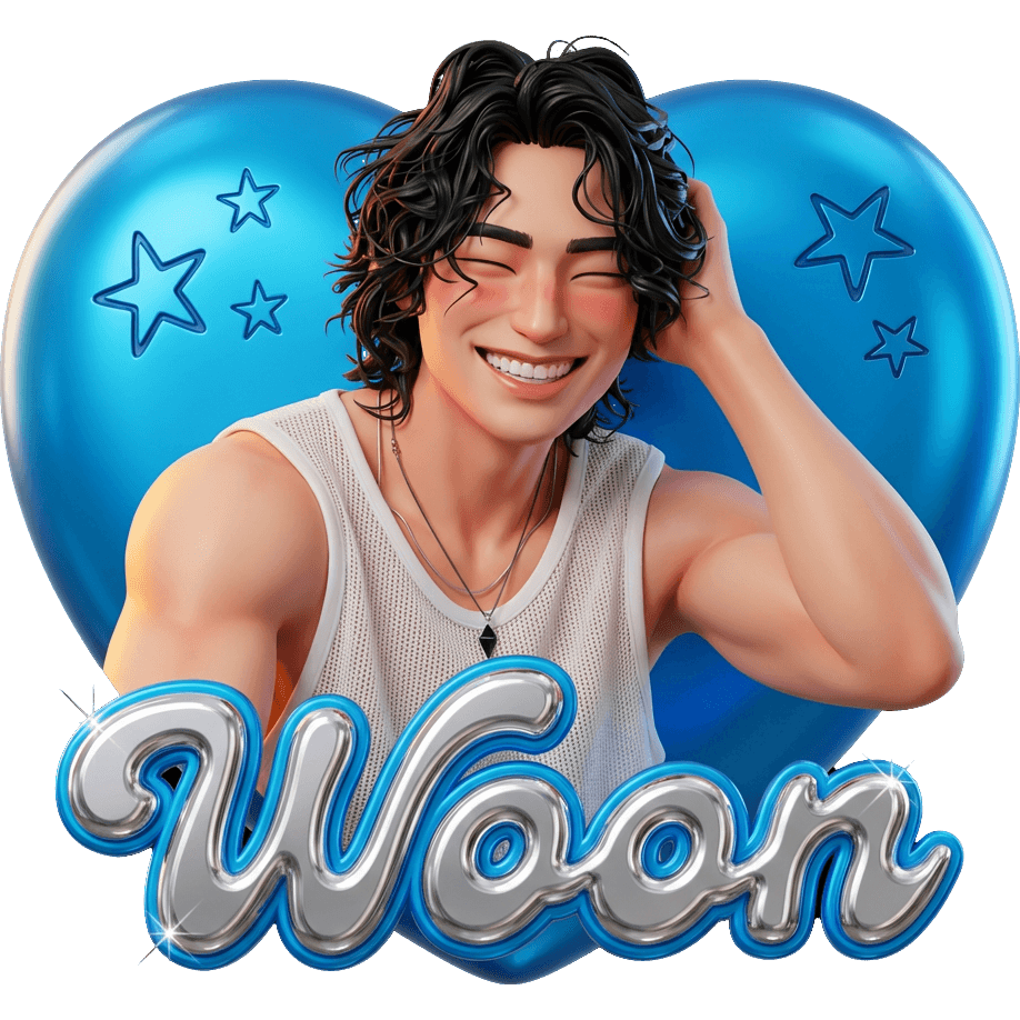 블루 Woon TikTok LIVE gift
