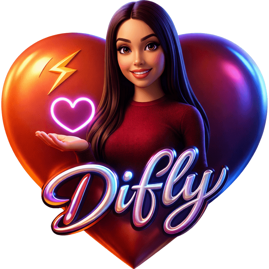 Difly Neon TikTok LIVE gift