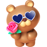Bear with Rose TikTok LIVE gift
