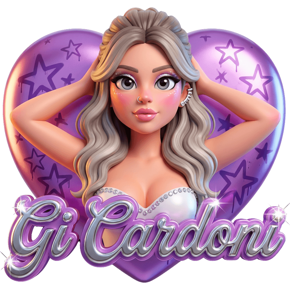 Gi Cardoni Lilás TikTok LIVE gift